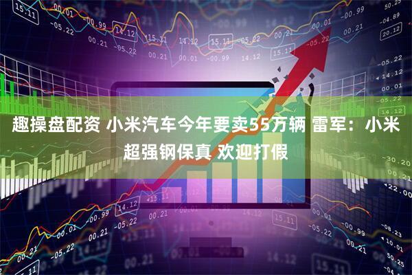 趣操盘配资 小米汽车今年要卖55万辆 雷军：小米超强钢保真 欢迎打假